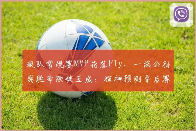 狼队常规赛MVP花落Fly，一诺公孙离胜率跌破五成，猫神预测季后赛黑马必有Hero__br_